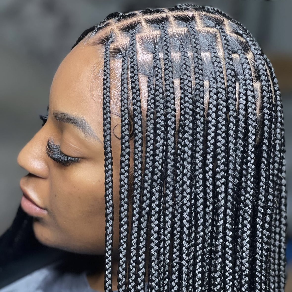 Beautiful braided hairstyle